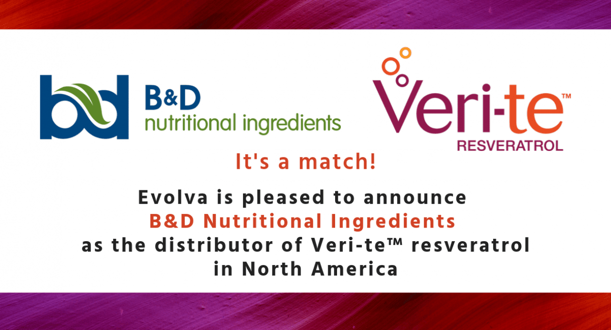News Release: Evolva Signs North America Distributor Agreement for Veri-te™